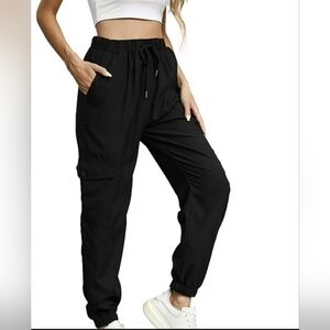 Michael Kors Black Joggers Track Pants. Size M.